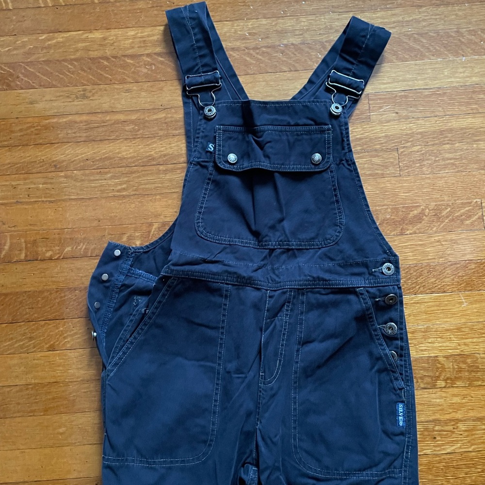 Silver Jeans dark blue overalls
